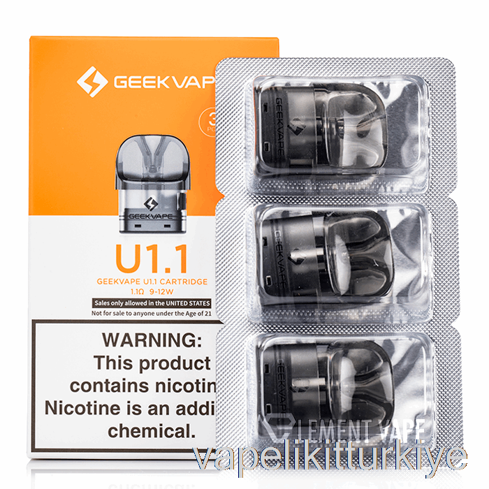 Elektronik Sigara Kalemi Vape Mate Geek Vape U Yedek Bölmeler 1.1ohm Bölmeler